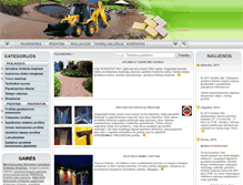 Tablet Screenshot of eurostatyba.com
